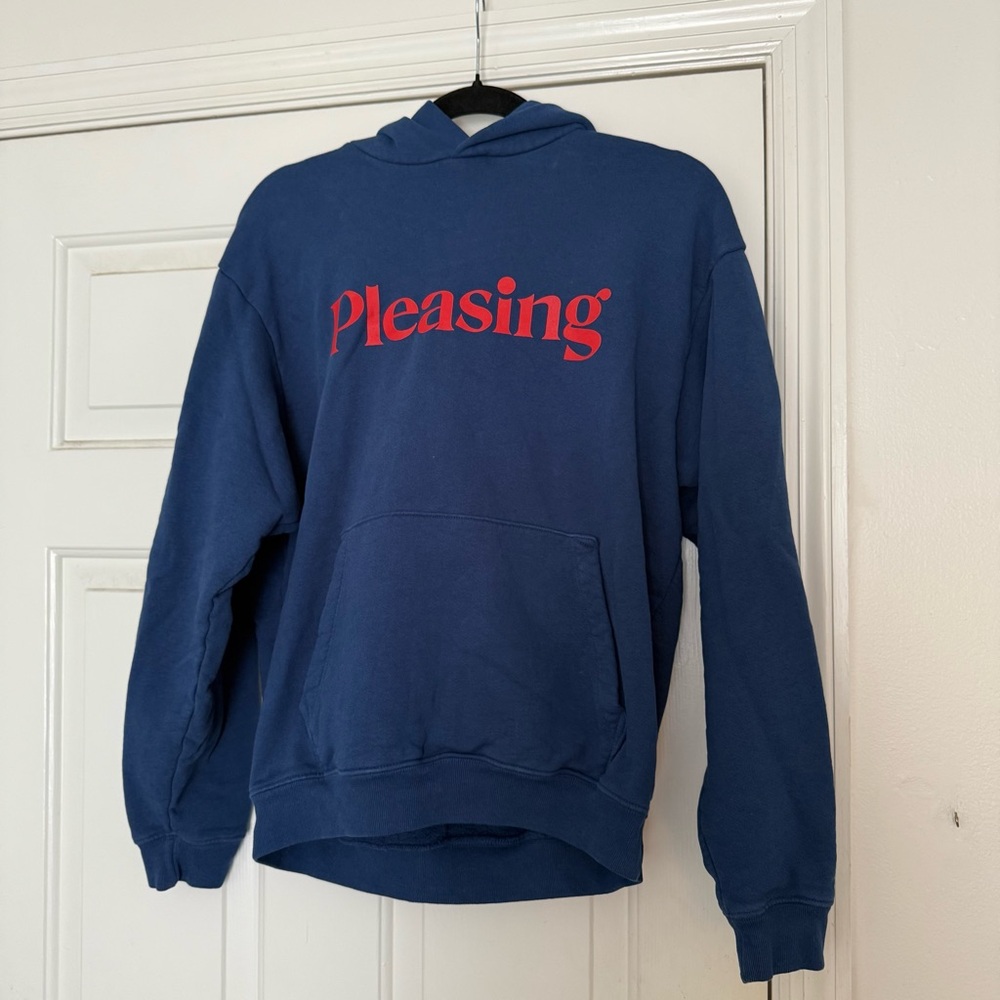 Harry Styles Pleasing Hoodie in Navy